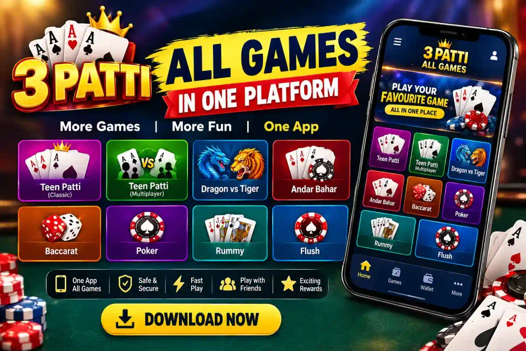 3 Patti All Games in One Platform
