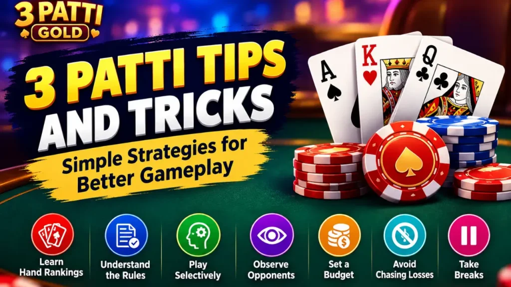 3 Patti Tips and Tricks
